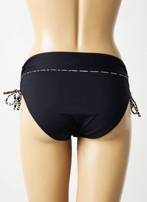 Bas de maillot de bain stretch culotte noir MISS CARAÏBES femme