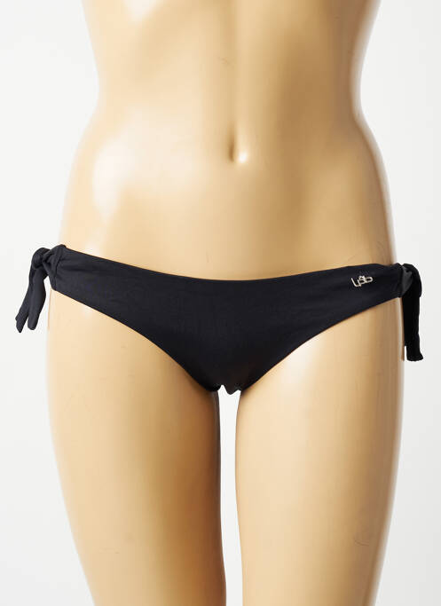 Bas de maillot de bain stretch bikini noir LPB femme