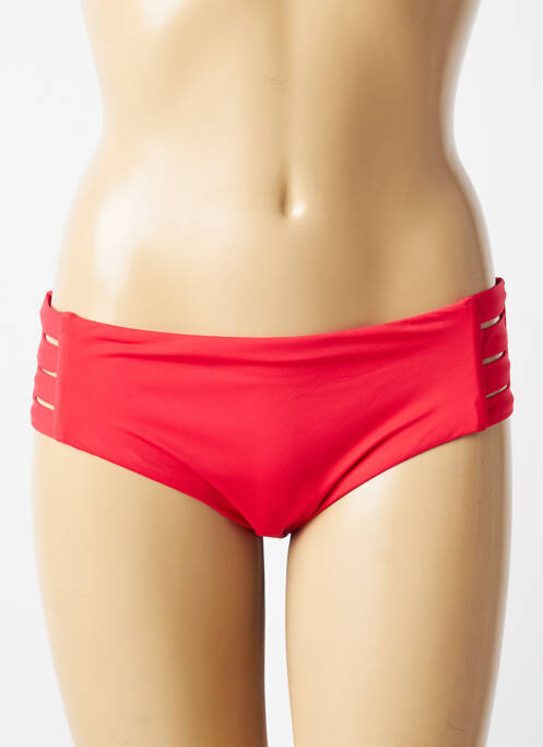 Bas de maillot de bain stretch culotte rouge SEAFOLLY femme