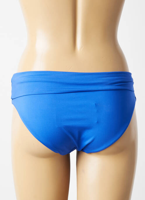 Bas de maillot de bain stretch culotte bleu AUDELLE femme