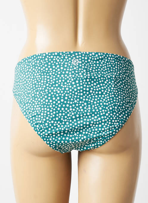 Bas de maillot de bain stretch culotte vert OLYMPIA femme
