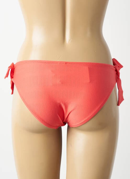 Bas de maillot de bain stretch culotte orange TESSY femme