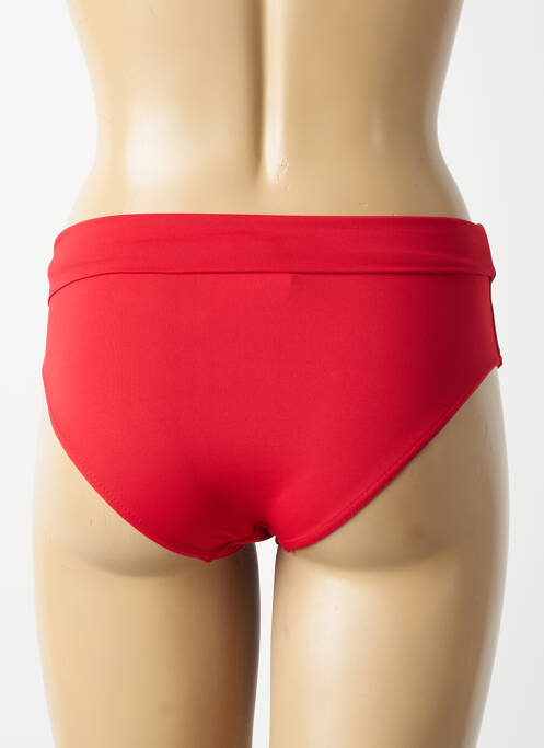 Bas de maillot de bain stretch culotte rouge LPB femme