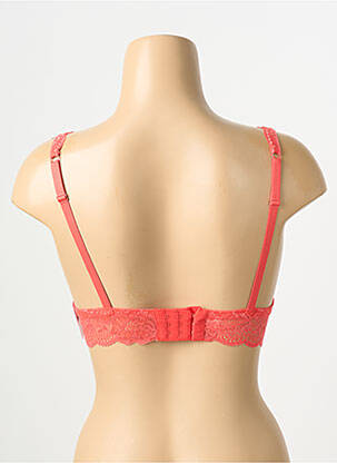 Soutien-gorge effet matière satinée haut soutien-gorge moulé rose AUBADE femme