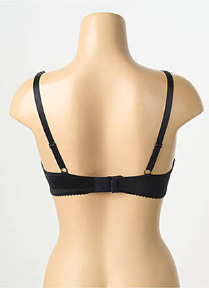 Soutien-gorge effet matière satinée haut soutien-gorge moulé noir AUBADE femme