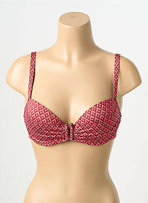 Haut de maillot de bain stretch haut soutien-gorge moulé rose SIMONE PERELE femme