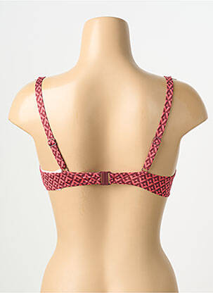 Haut de maillot de bain stretch haut soutien-gorge moulé rose SIMONE PERELE femme