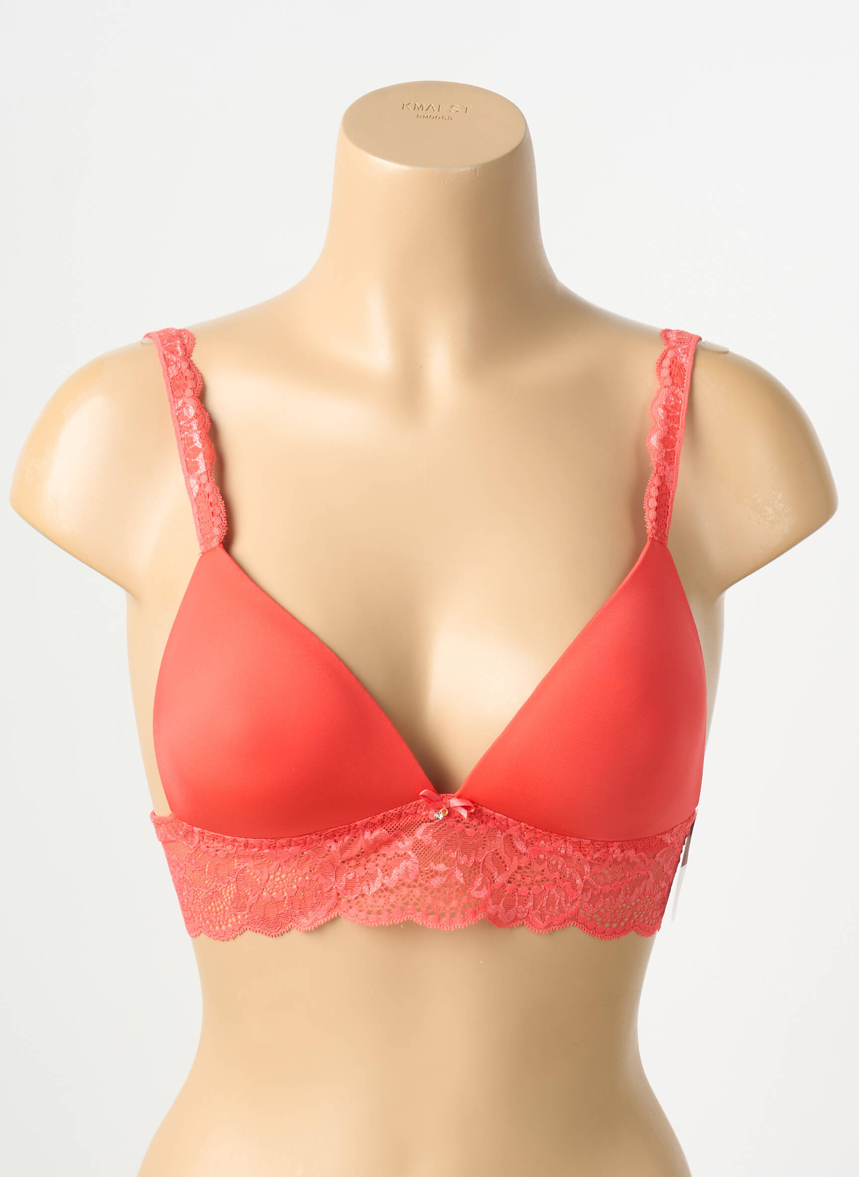 Soutien-gorge effet matière satinée haut soutien-gorge moulé rose AUBADE femme