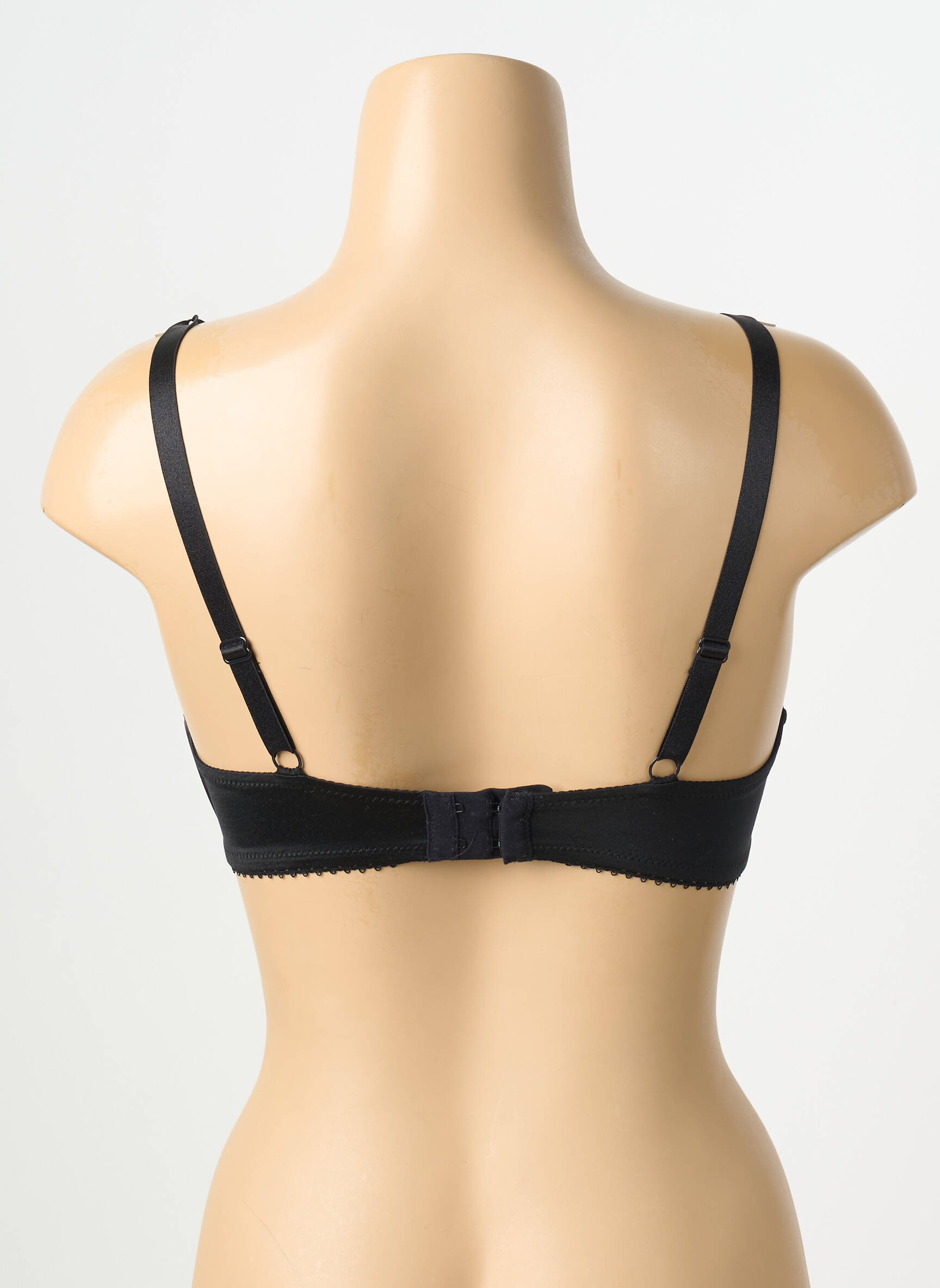 Soutien-gorge effet matière satinée haut soutien-gorge moulé noir AUBADE femme