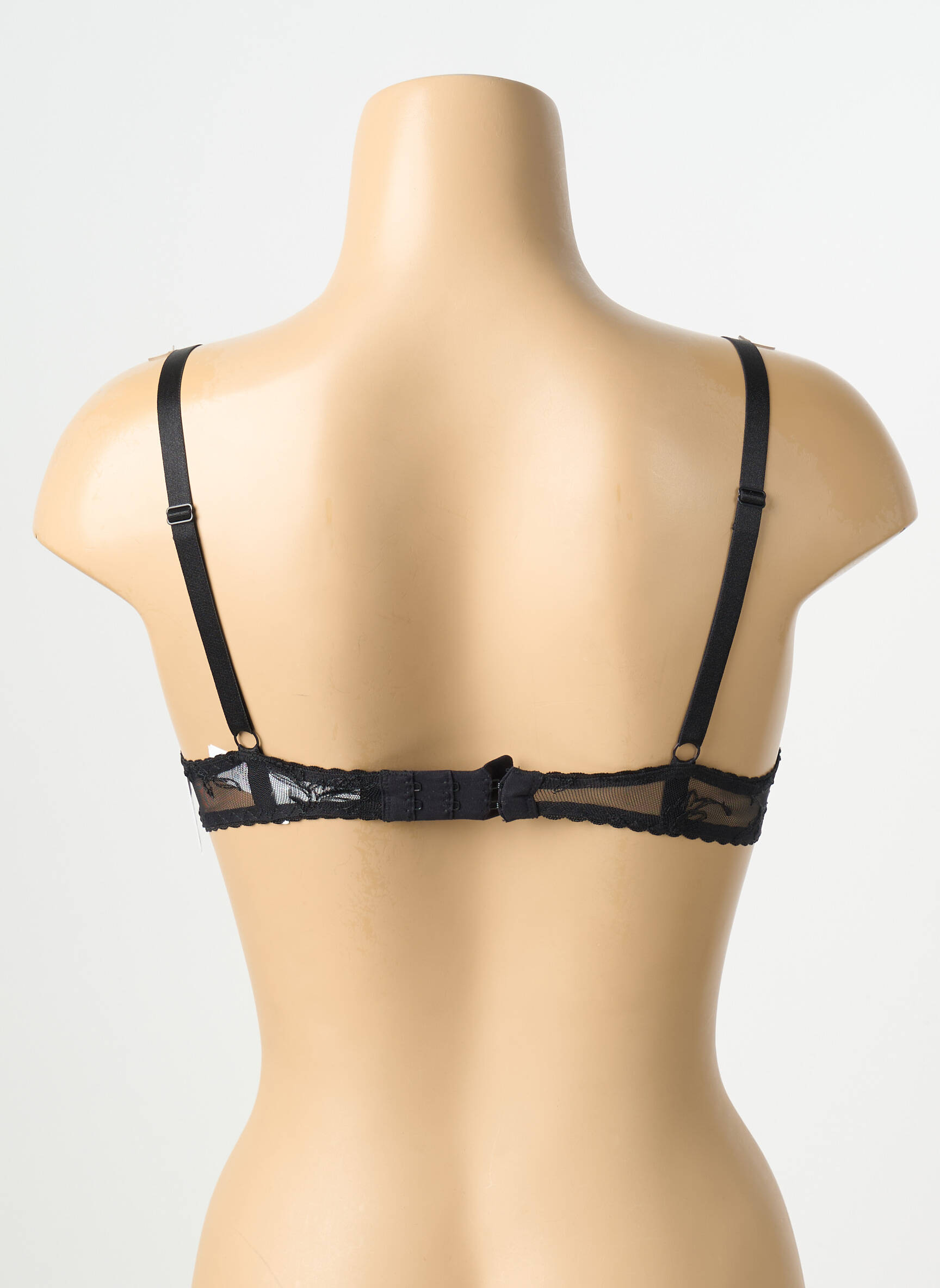 Soutien-gorge effet matière satinée haut soutien-gorge moulé noir AUBADE femme
