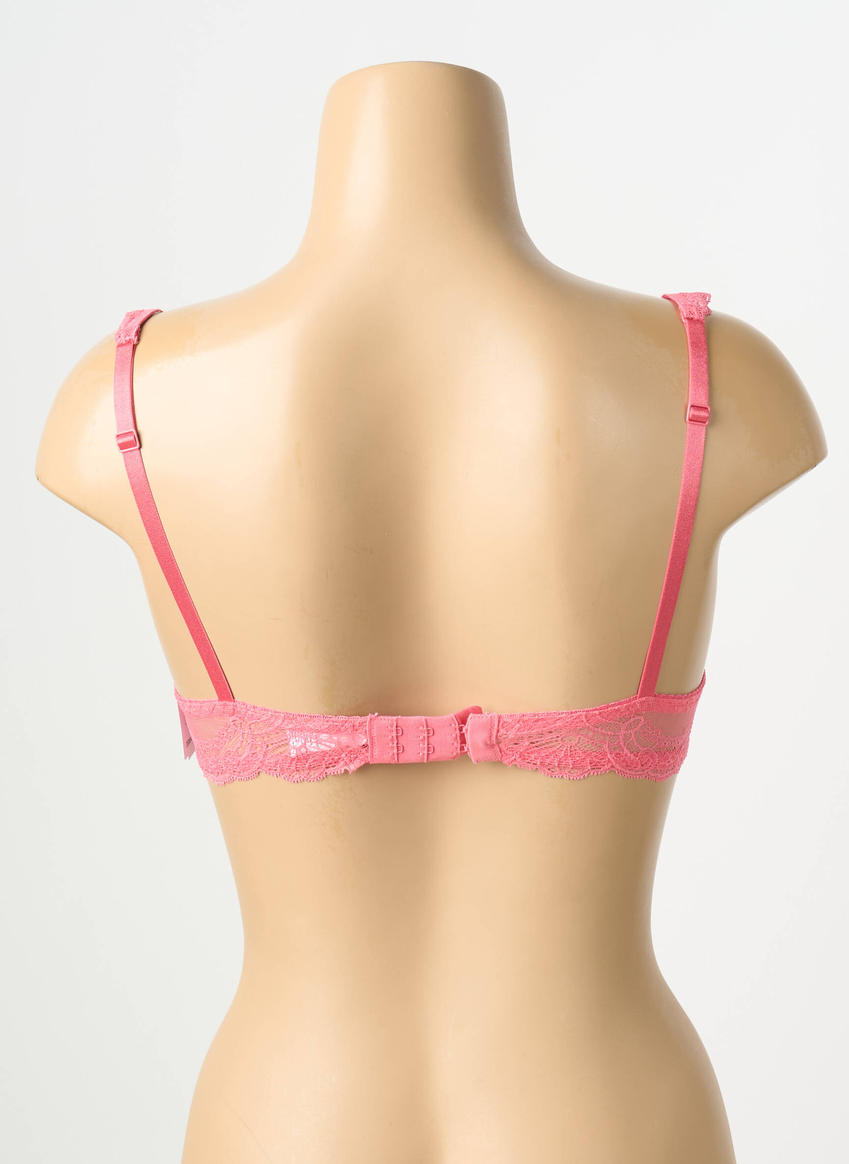 Soutien-gorge effet matière satinée haut soutien-gorge moulé rose AUBADE femme