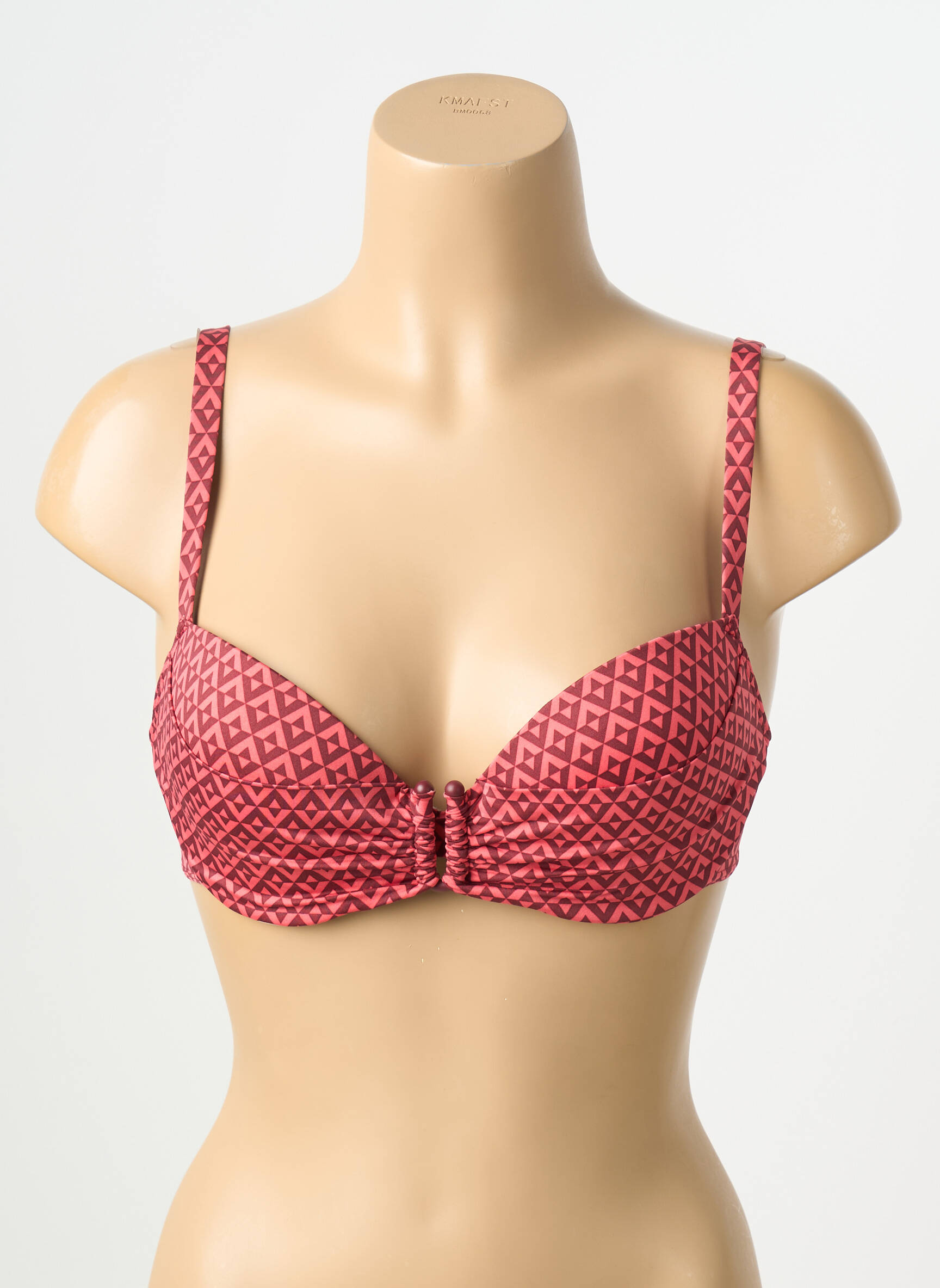 Haut de maillot de bain stretch haut soutien-gorge moulé rose SIMONE PERELE femme