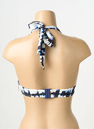 Haut de maillot de bain stretch haut soutien-gorge push-up blanc AUBADE femme