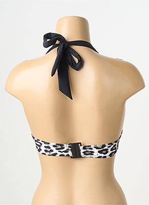 Haut de maillot de bain stretch haut soutien-gorge push-up noir AUBADE femme