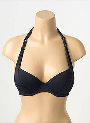 Haut de maillot de bain stretch haut soutien-gorge moulé noir AUBADE femme