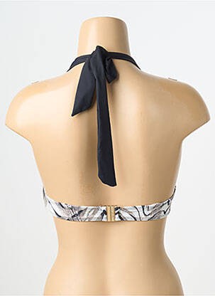 Haut de maillot de bain stretch haut soutien-gorge push-up noir AUBADE femme