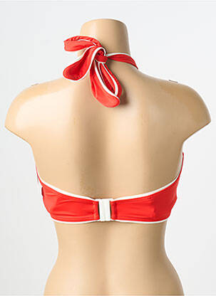 Haut de maillot de bain stretch haut soutien-gorge balconnet orange AUBADE femme