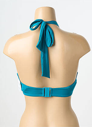 Haut de maillot de bain stretch haut soutien-gorge avec mousse de rembourrage amovible bleu AUBADE femme