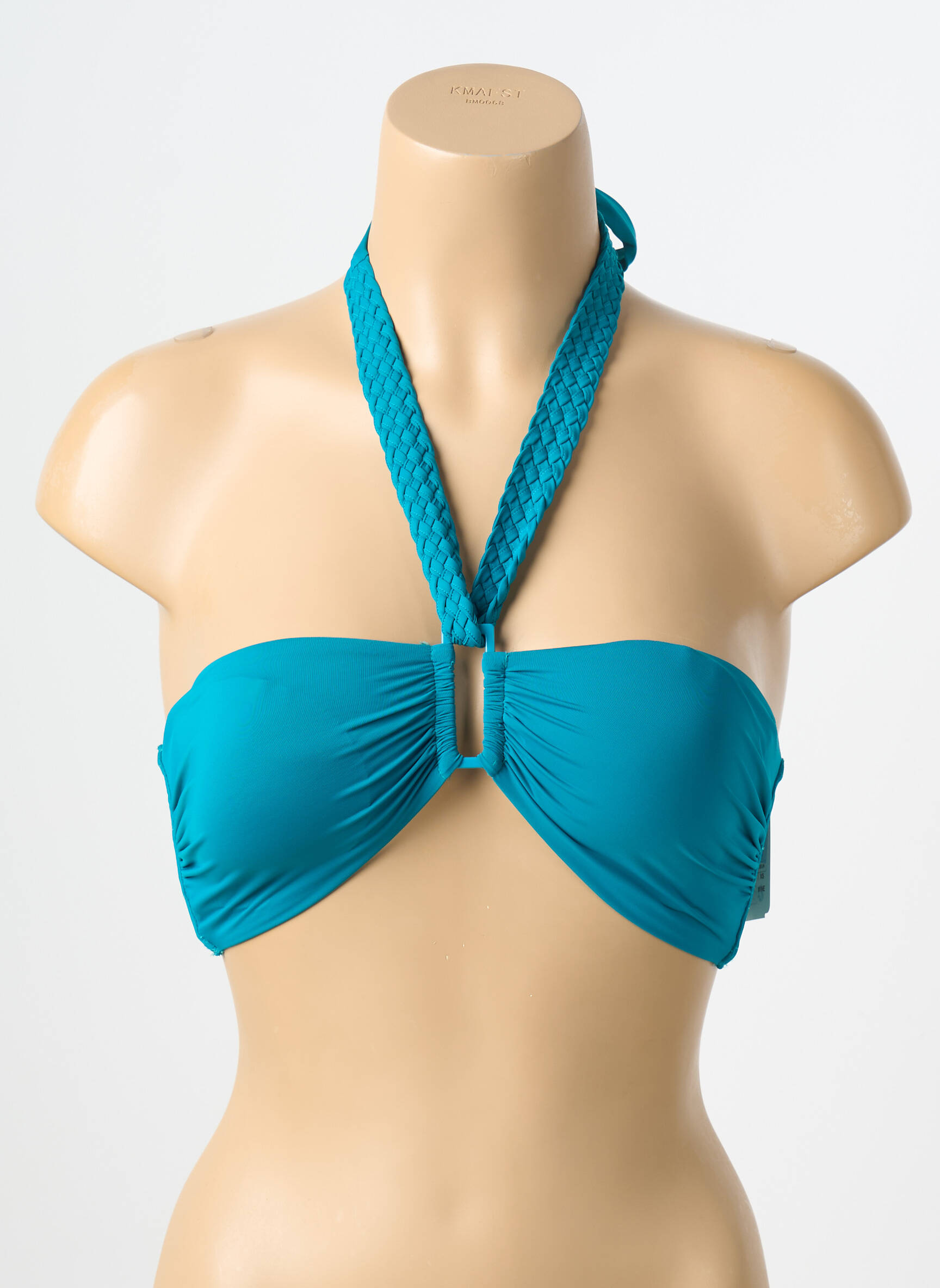 Haut de maillot de bain stretch haut soutien-gorge avec mousse de rembourrage amovible bleu AUBADE femme