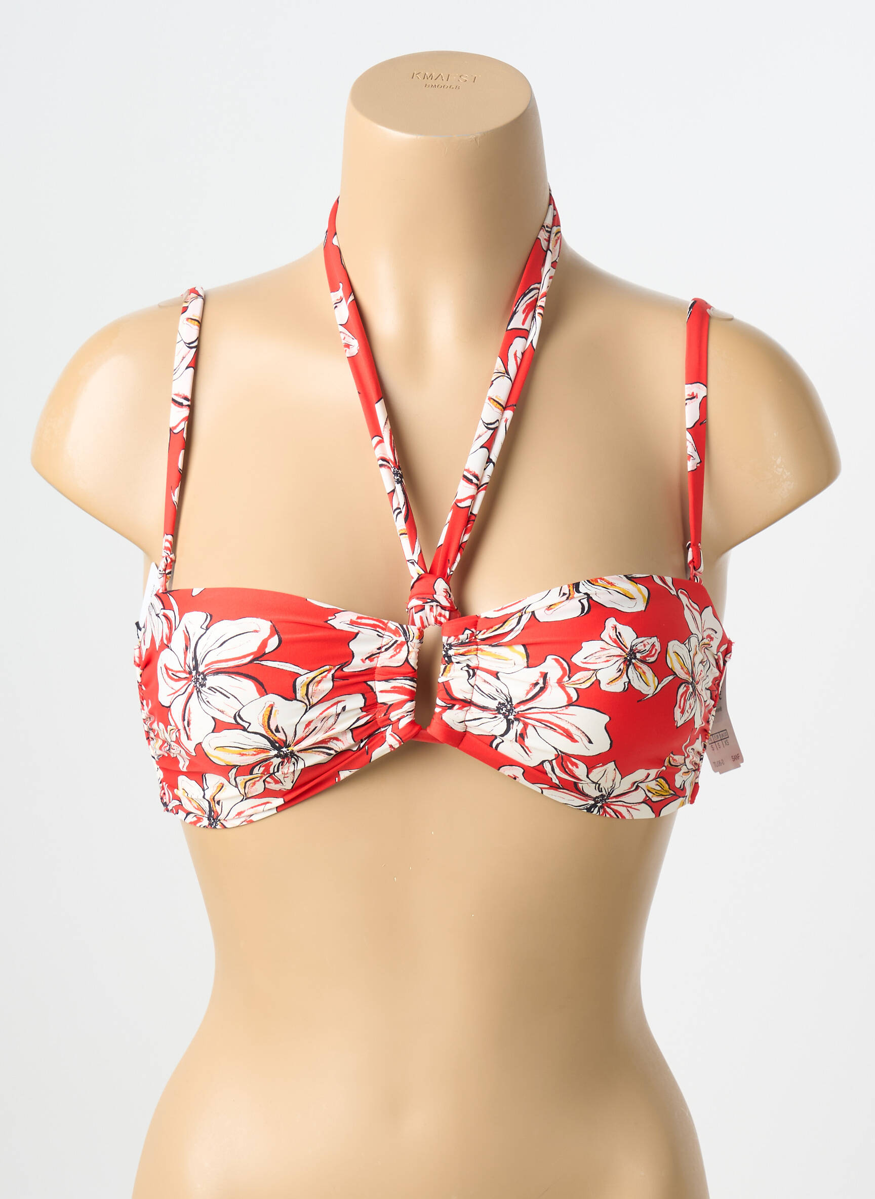 Haut de maillot de bain stretch brassieres orange AUBADE femme