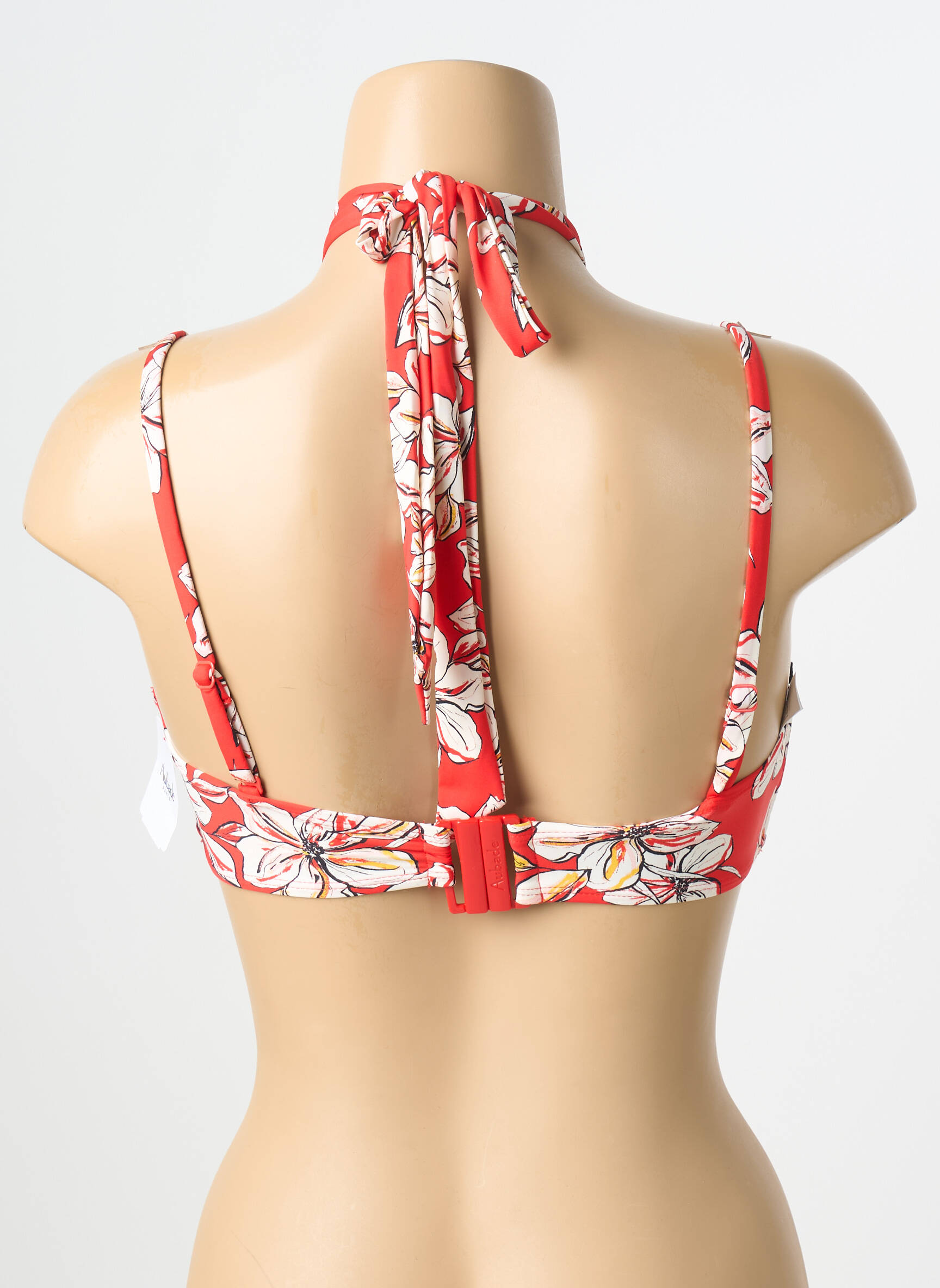 Haut de maillot de bain stretch brassieres orange AUBADE femme