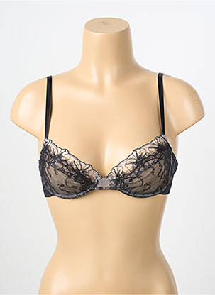 Soutien-gorge effet matière satinée haut soutien-gorge emboitant noir PASSIONATA femme