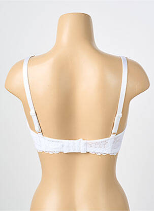 Soutien-gorge tissage dentelle haut soutien-gorge moulé blanc PASSIONATA femme