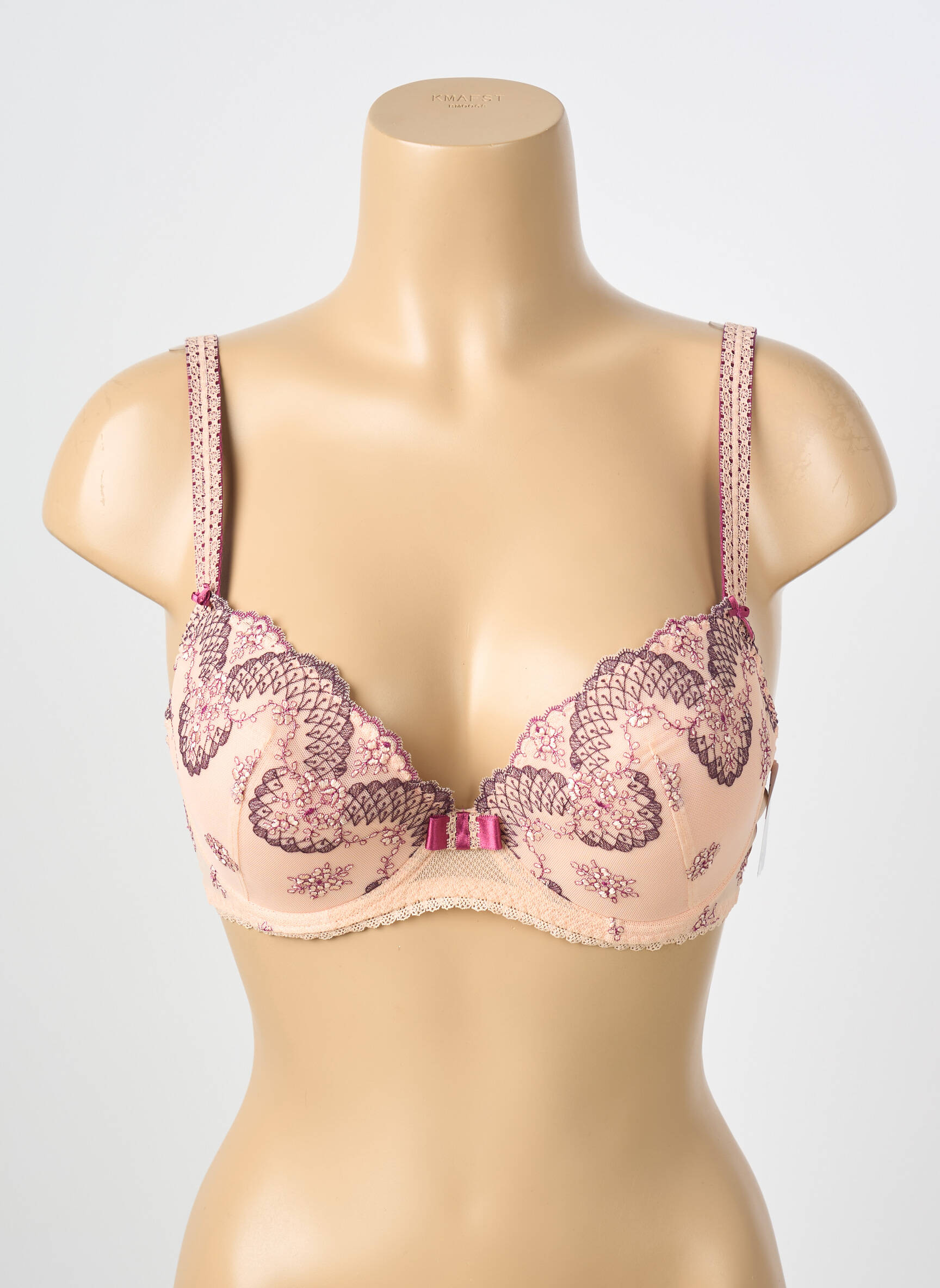 Soutien-gorge haut soutien-gorge push-up haut soutien-gorge push-up rose AUBADE femme