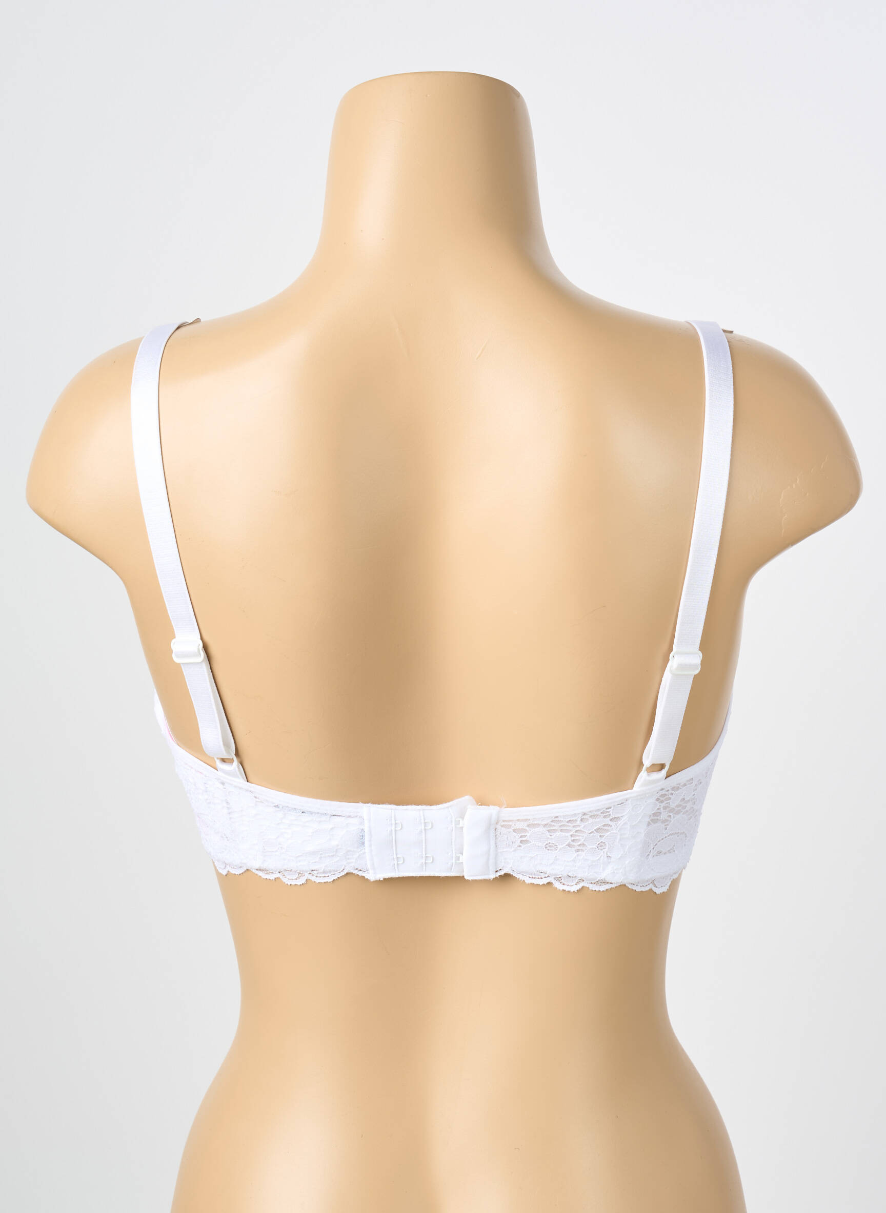 Soutien-gorge tissage dentelle haut soutien-gorge moulé blanc PASSIONATA femme