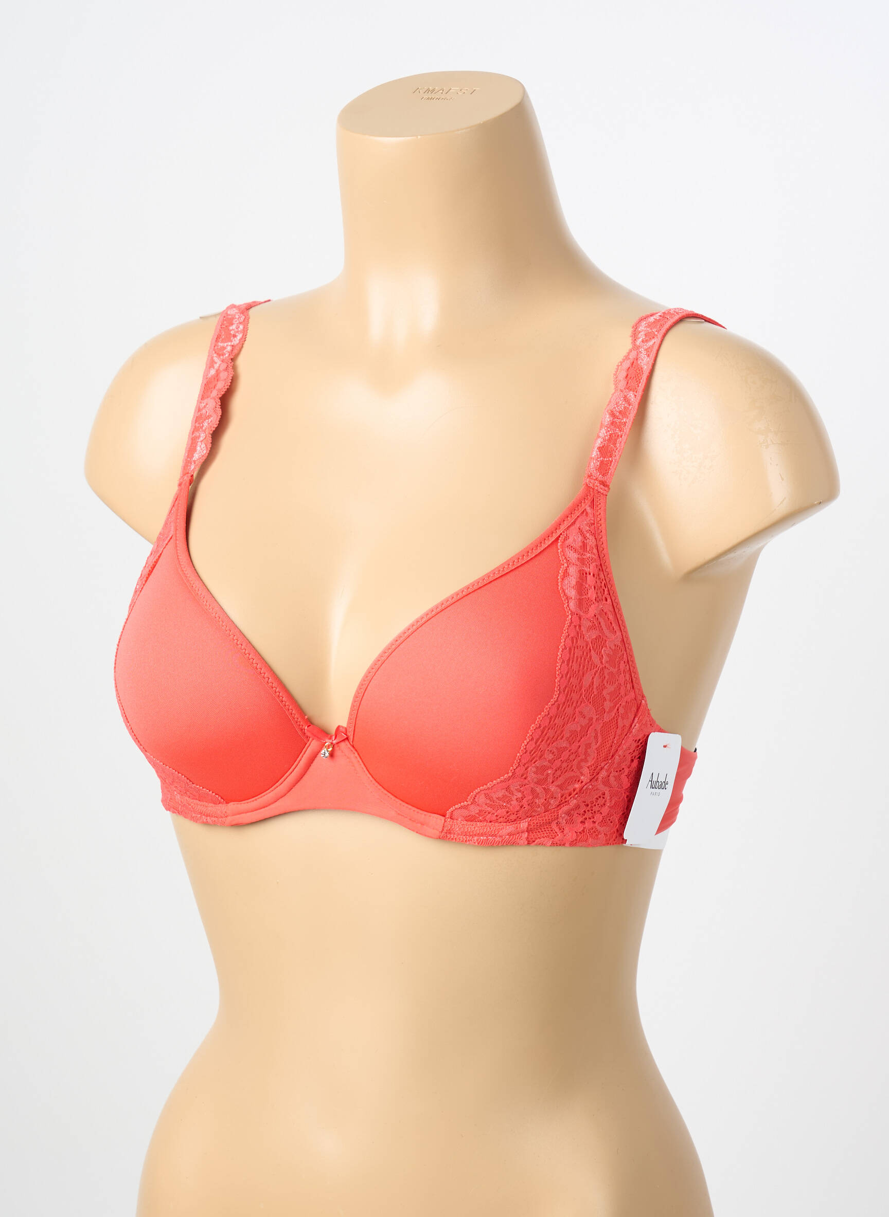 Soutien-gorge haut soutien-gorge moulé haut soutien-gorge moulé orange AUBADE femme