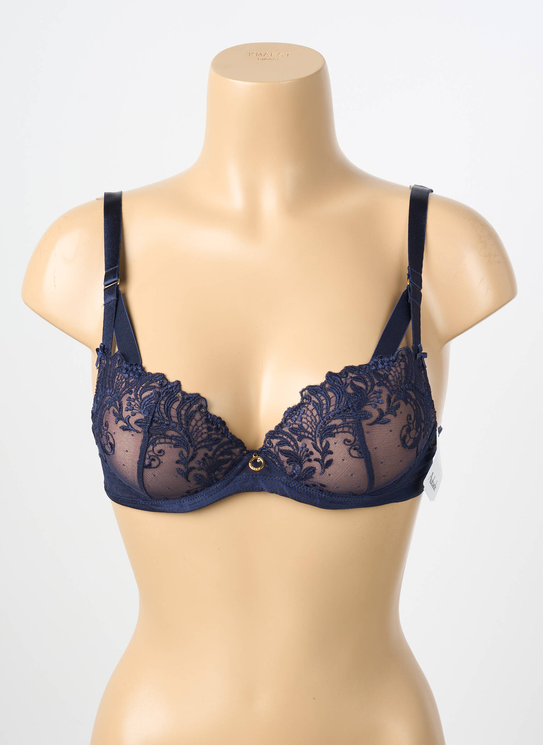 Soutien-gorge haut soutien-gorge balconnet haut soutien-gorge balconnet bleu AUBADE femme