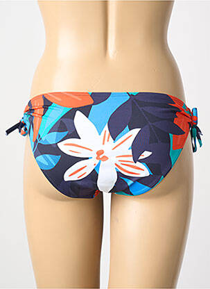 Bas de maillot de bain imprimé fantaisie culotte bleu SIMONE PERELE femme