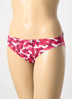 Bas de maillot de bain imprimé fantaisie culotte rouge SIMONE PERELE femme