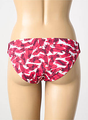 Bas de maillot de bain imprimé fantaisie culotte rouge SIMONE PERELE femme