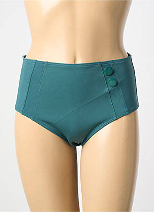 Bas de maillot de bain stretch culotte vert SIMONE PERELE femme