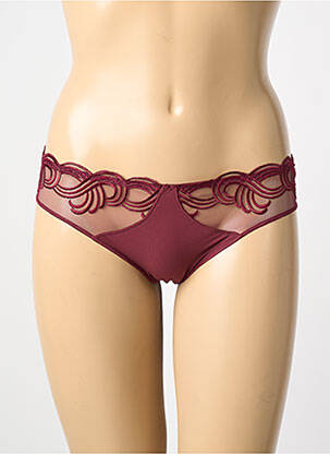 Culotte effet matière satinée violet SIMONE PERELE femme