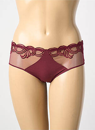 Culotte effet matière satinée violet SIMONE PERELE femme