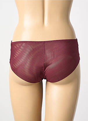 Culotte effet matière satinée violet SIMONE PERELE femme
