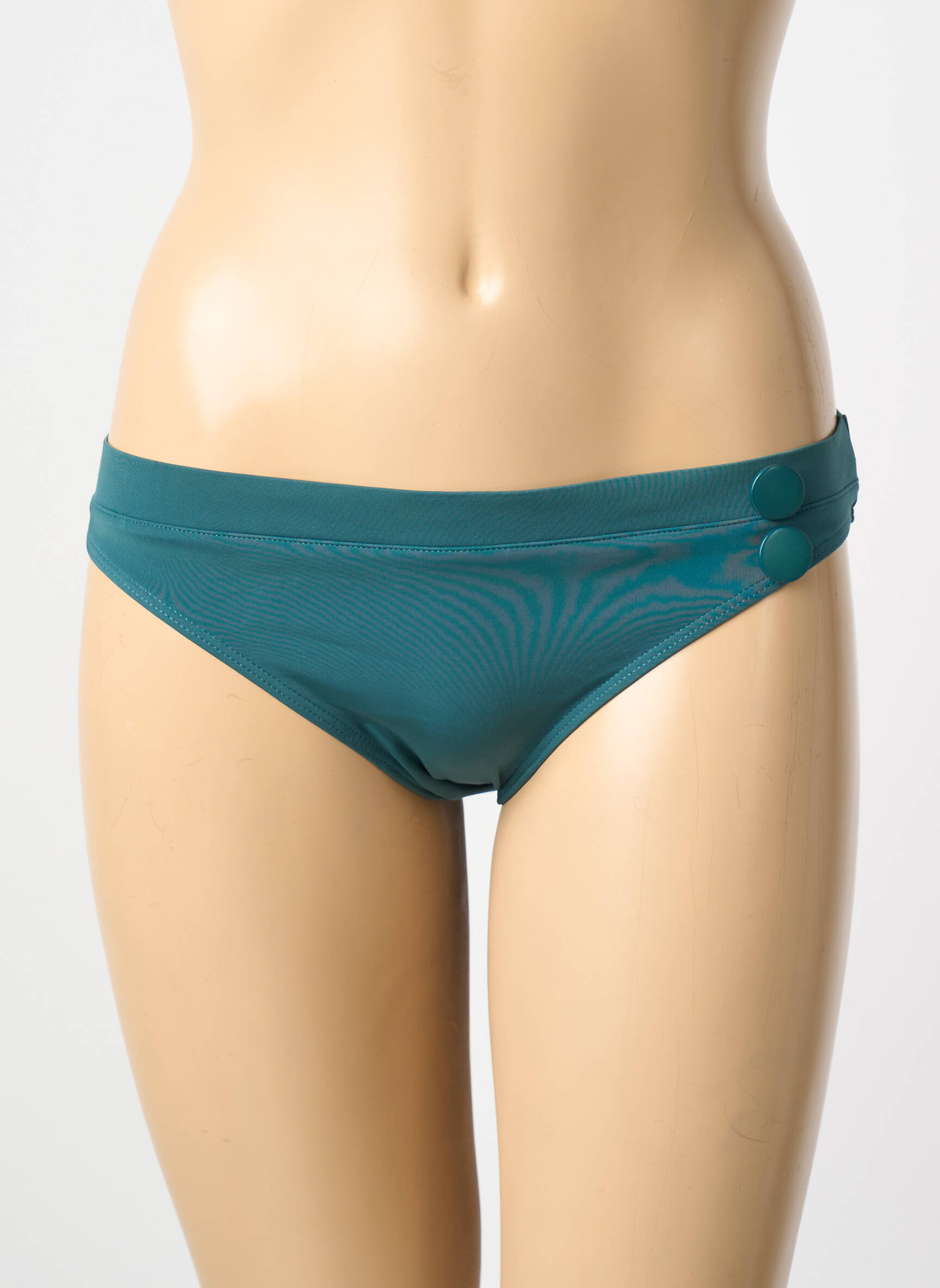 Bas de maillot de bain stretch culotte vert SIMONE PERELE femme