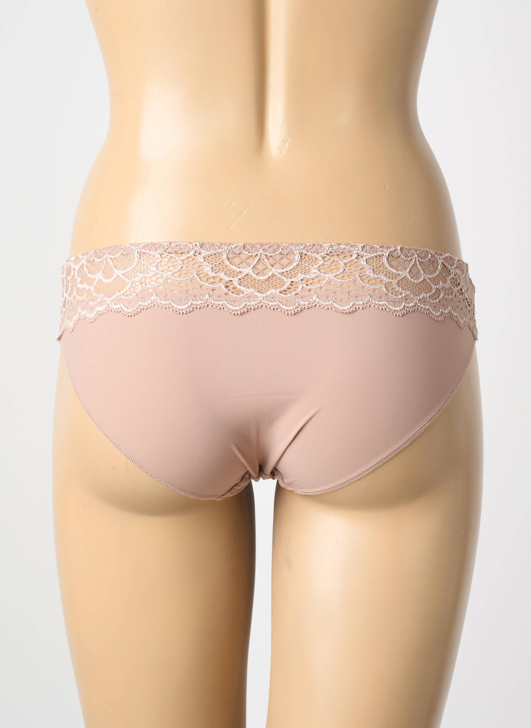 Culotte effet matière satinée chair SIMONE PERELE femme