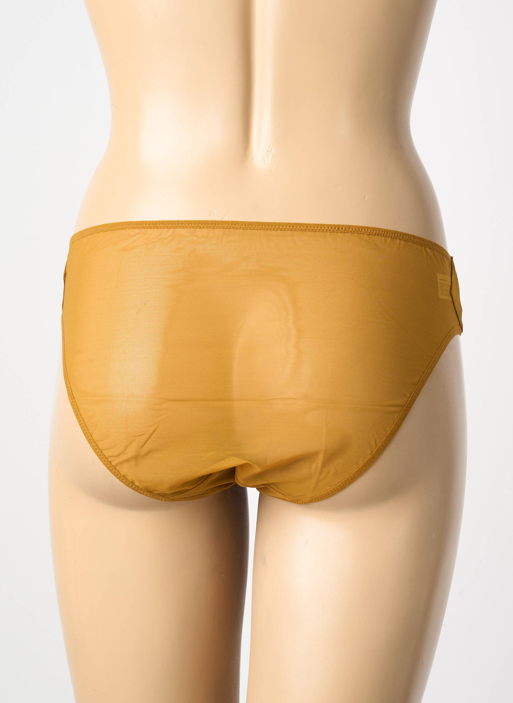 Culotte tissage dentelle jaune SIMONE PERELE femme