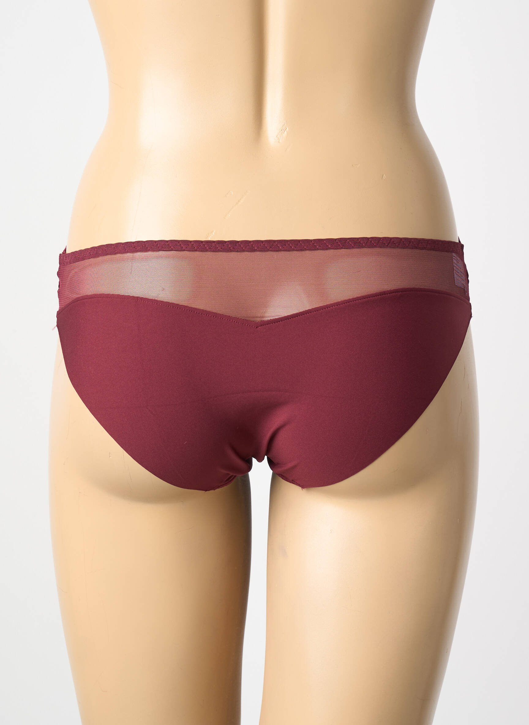 Culotte effet matière satinée violet SIMONE PERELE femme