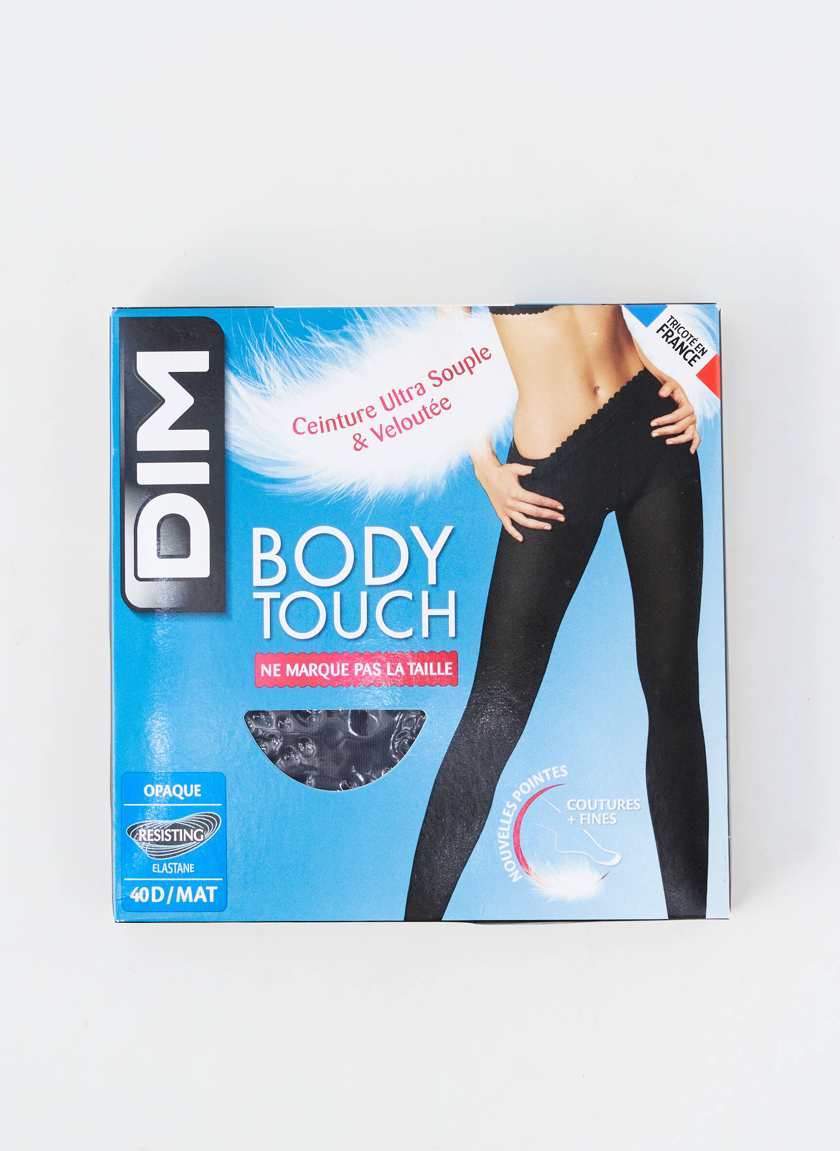 Collants stretch noir DIM femme