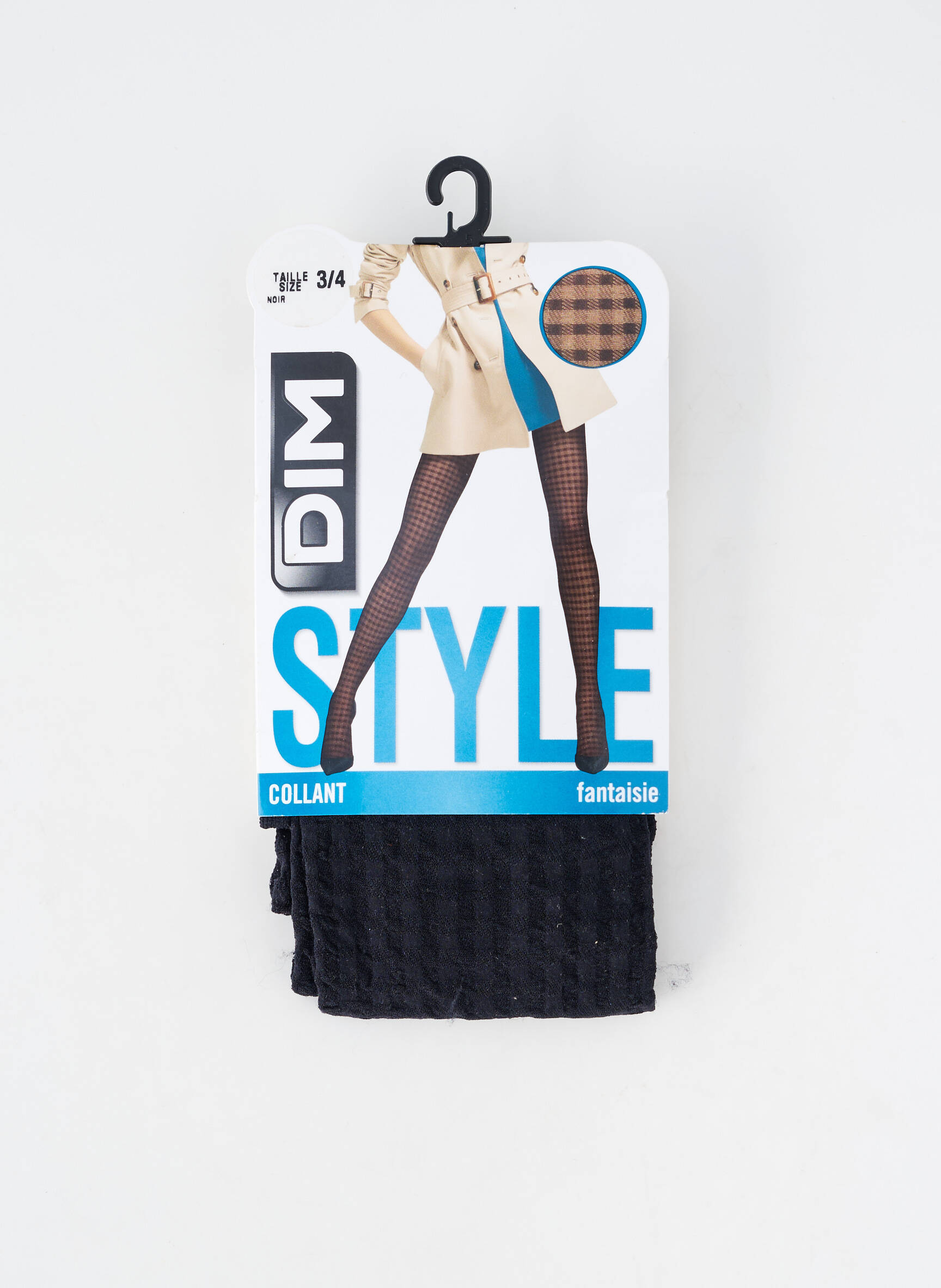 Collants stretch noir DIM femme