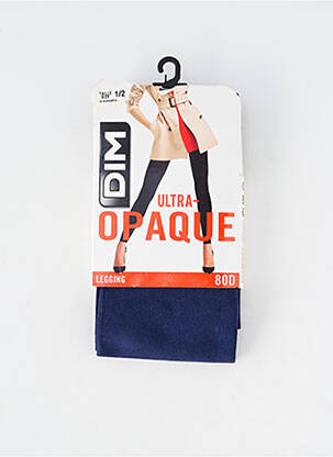 Collants stretch bleu DIM femme