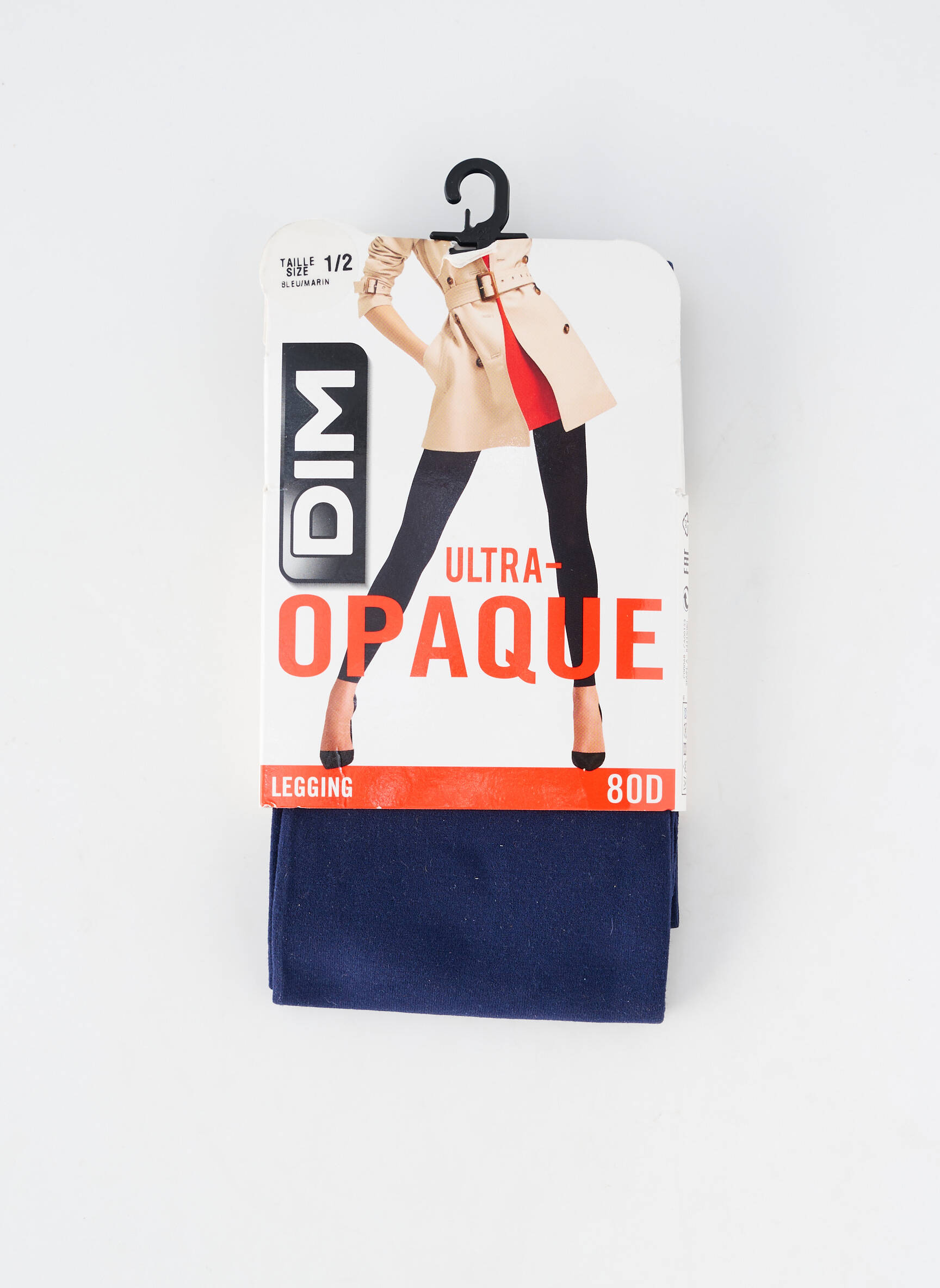 Collants stretch bleu DIM femme
