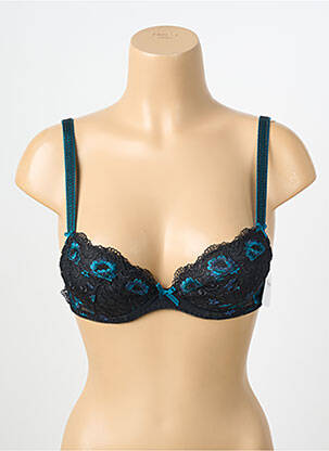 Soutien-gorge effet matière satinée haut soutien-gorge emboitant noir AUBADE femme