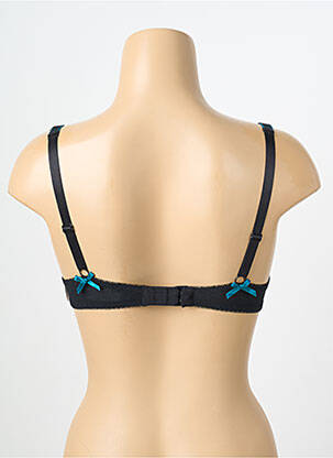 Soutien-gorge effet matière satinée haut soutien-gorge emboitant noir AUBADE femme