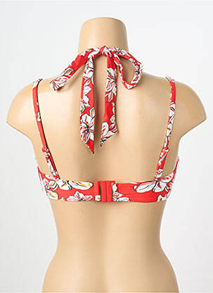 Haut de maillot de bain stretch haut soutien-gorge avec mousse de rembourrage amovible orange AUBADE femme