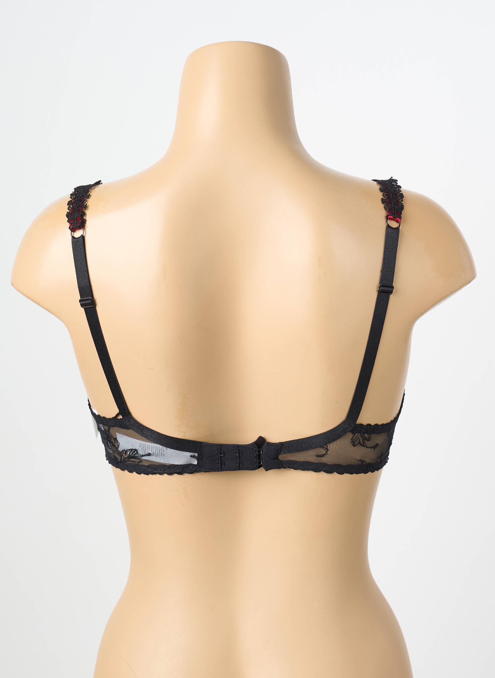 Soutien-gorge effet matière satinée haut soutien-gorge emboitant noir AUBADE femme